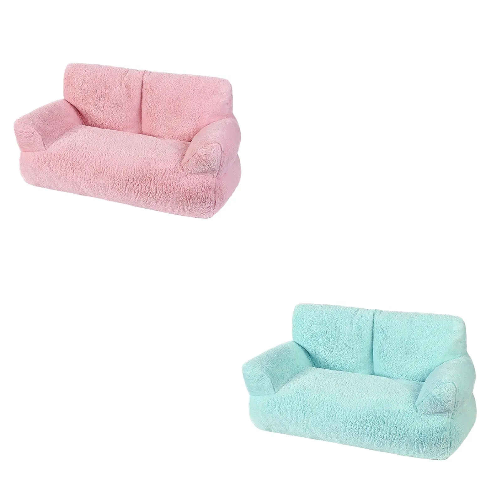 Cama cálida para mascotas, nido para gatos, sofá suave, cojín, sofá para mascotas, estera antideslizante, cama grande para gatos, cama anidada suave para mascotas, gatitos, gatos y cachorros - imagen 4