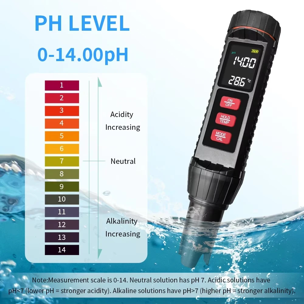 Medidor digital de calidad del agua para acuario y piscina - imagen 3