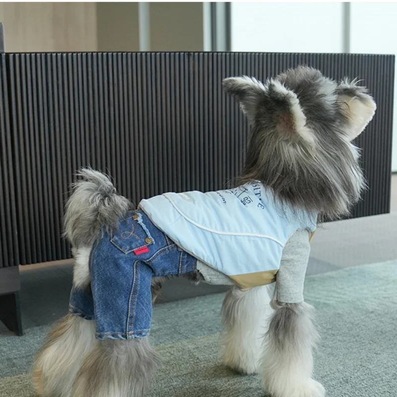 Chaleco cálido para perros para otoño e invierno, chaqueta gruesa a prueba de viento para perros, ropa para mascotas para perros pequeños y medianos, abrigo de lana para perros para clima frío - imagen 3