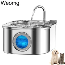 Fuente de agua acero inoxidable para gatos – Bebedero automático