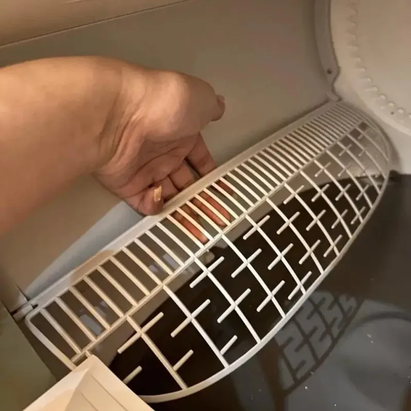 TONEPIE-caja automática de accesorios para arena para gatos, almohadilla para arena para gatos, contenedor, puerta inferior, cápsula, filtro de pantalla, malla, línea eléctrica, bolsa de inodoro - imagen 2