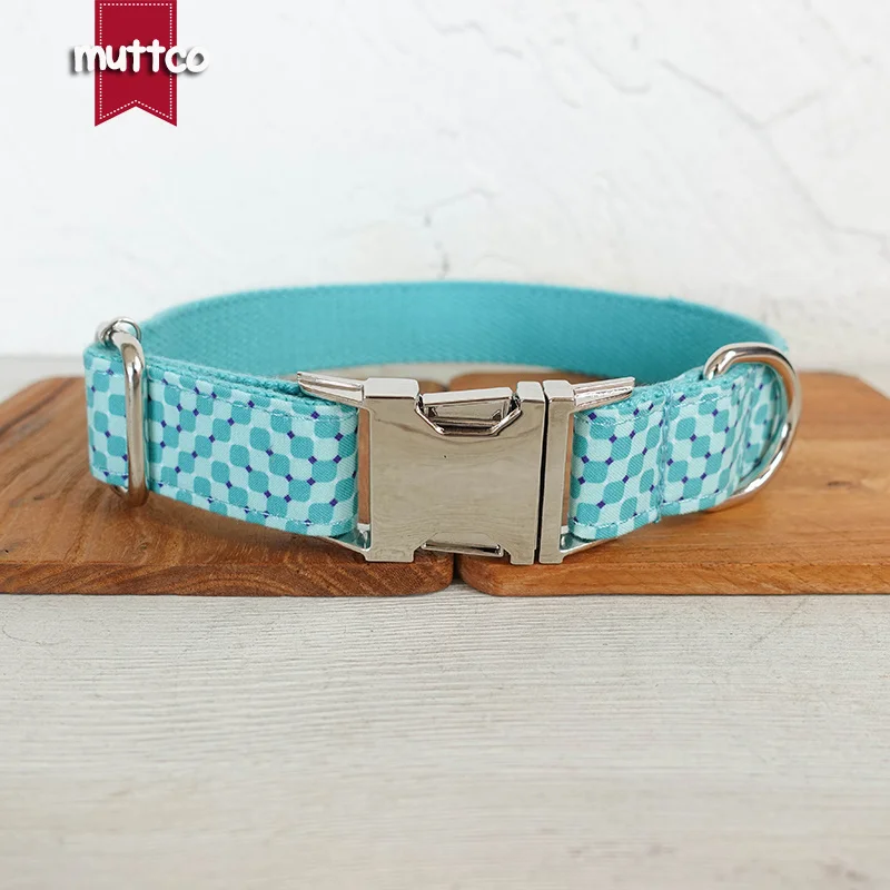 MUTTCO-collar con pajarita para perro, diseño independiente, correa ajustable personalizada para cachorro, 5 tamaños, UDC132 - imagen 4