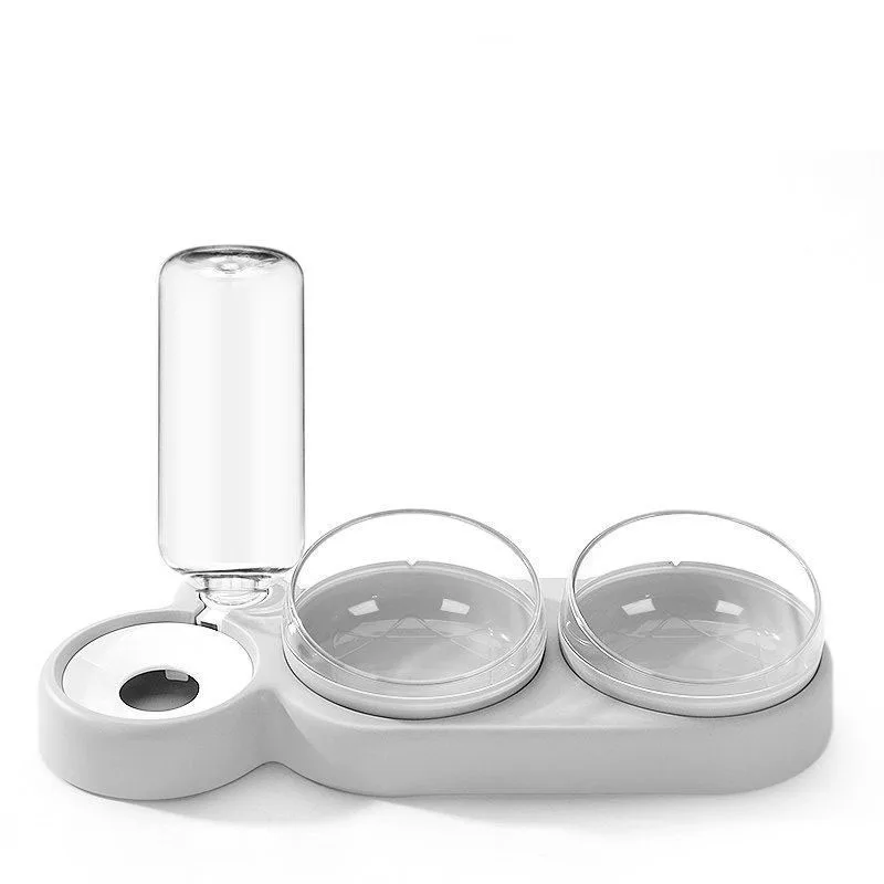 Dispensador automático 2 en 1 para gatos y perros – Comida y agua - imagen 3
