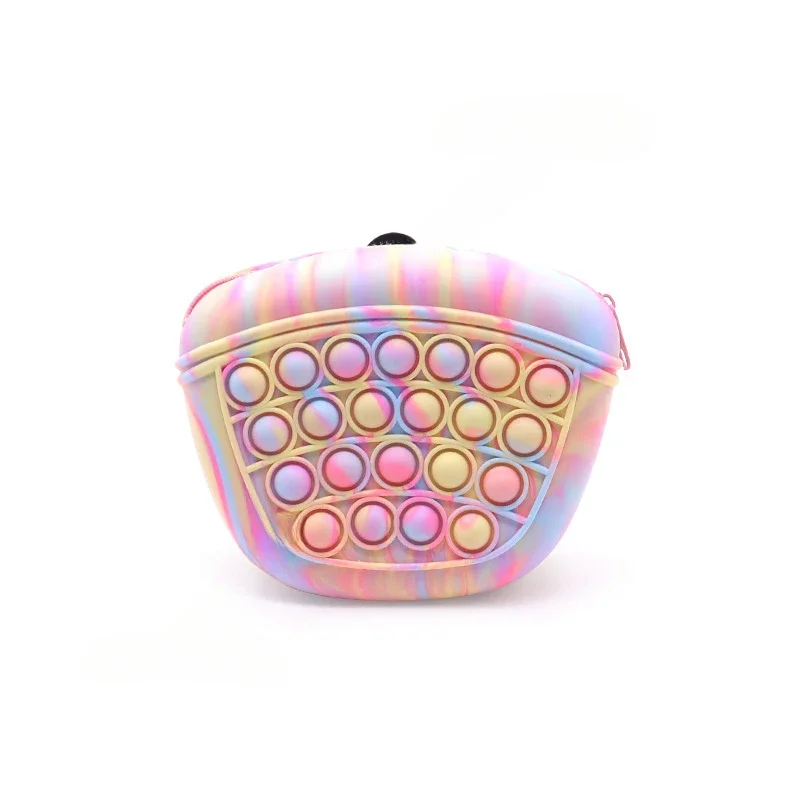 Bolsa de silicona para comida de perro, bolsa de almacenamiento para entrenamiento de mascotas, riñonera para entrenamiento de perros, 1 ud. - imagen 2