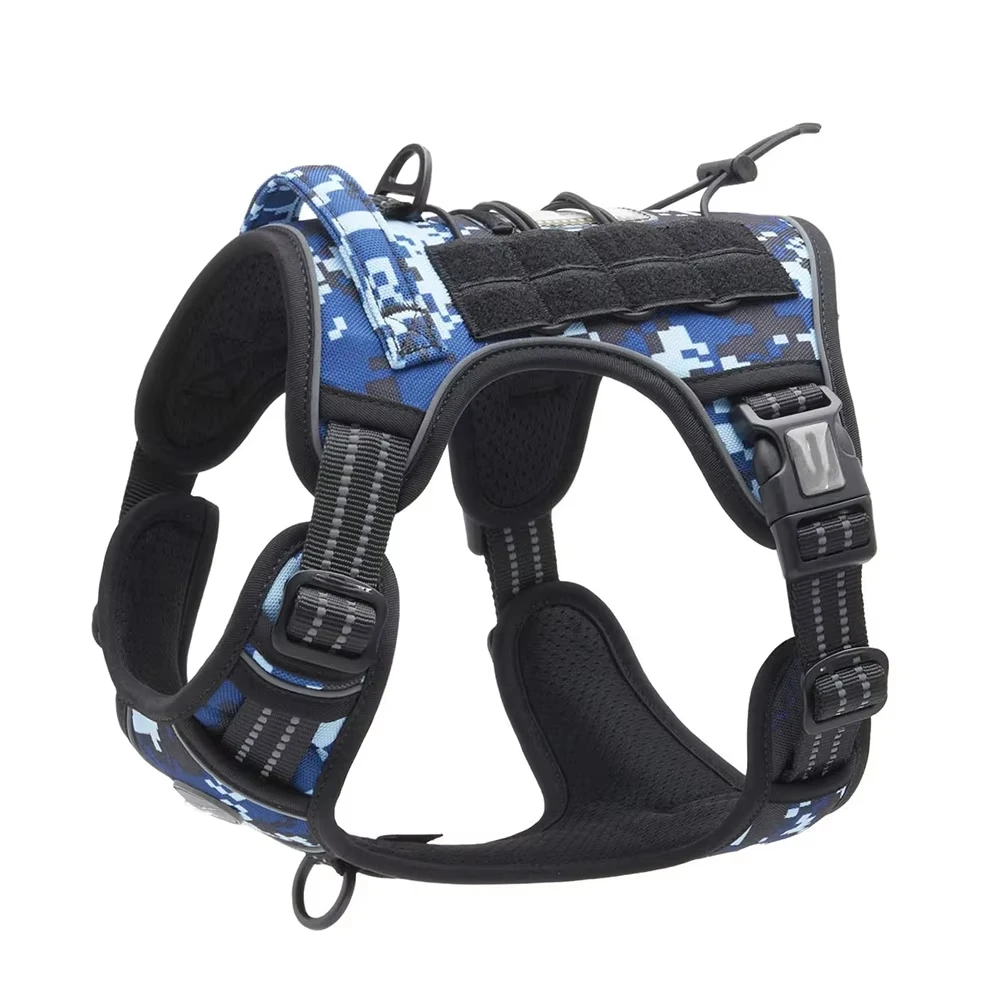 Blue Camo Harness