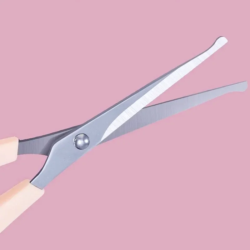 Tijeras de pelo de acero inoxidable para perros, recortador de pelo para perros, tijeras de aseo para perros, limpieza, Protector de manos, suministros para mascotas - imagen 5