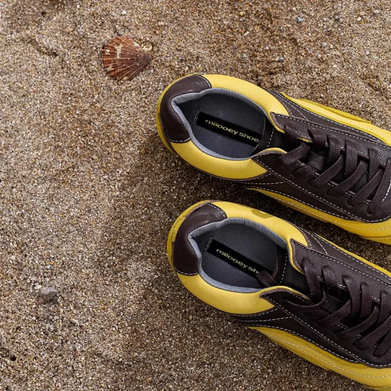 Zapatos de tenis con cordones para caminar, zapatillas de deporte con cordones cruzados, zapatos planos informales cómodos, zapatos deportivos de alta calidad para mujer, zapatillas deportivas para mujer - imagen 5