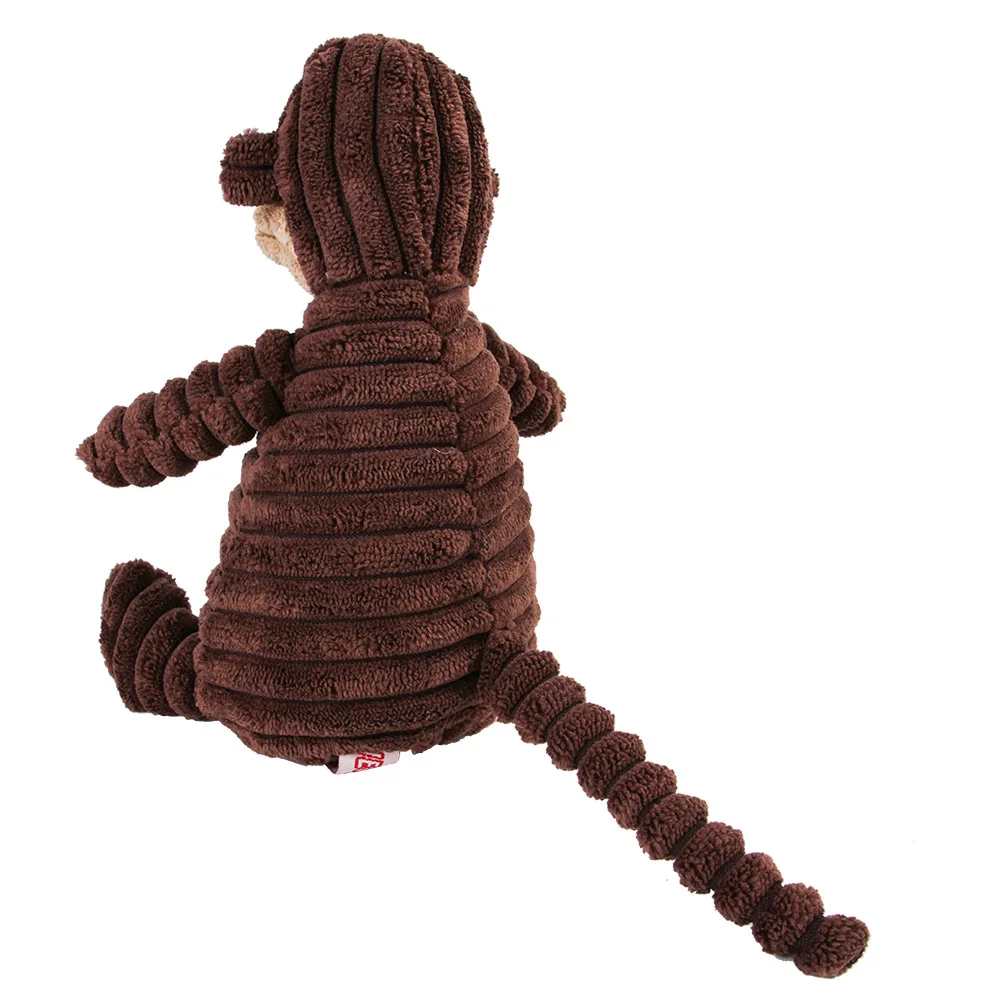 Juguete de peluche para perros con forma de animales, juguetes chirriantes resistentes a mordeduras, juguetes de pana para perros pequeños y grandes, accesorios de entrenamiento para cachorros y mascotas - imagen 2