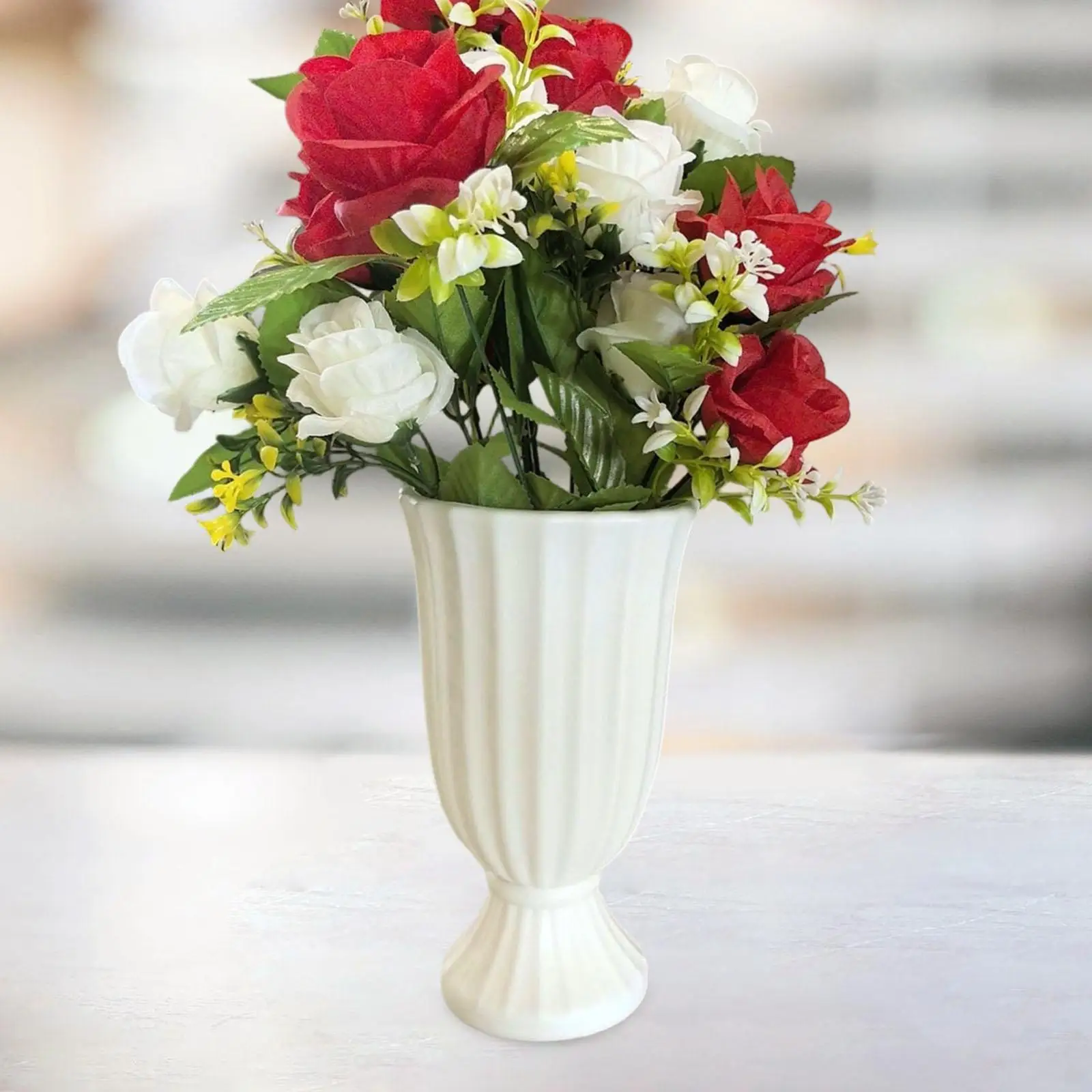 Flower Vase Tabletop Ornament Simple Nordic Aesthetic Flower Arrangement for