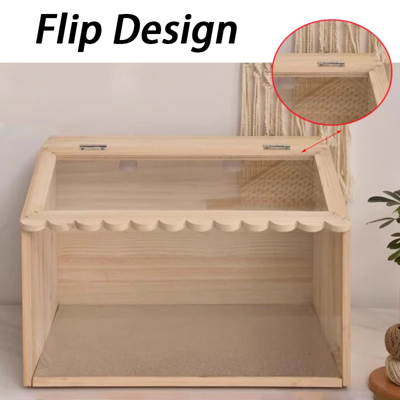 Perrera de lagarto acrílica, jaula de cría para reptiles, terrario de tortuga tierra, camaleones, terrarios grandes, accesorios para mascotas - imagen 5