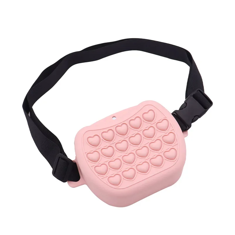 Riñonera de silicona para mascotas, bolsa de comida para perros, bolsa de alimentación portátil para entrenamiento de perros al aire libre - imagen 3