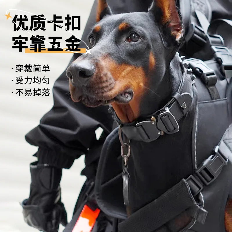 Arnés para perro grande con mochila transpirable y bolsa de rescate - imagen 4