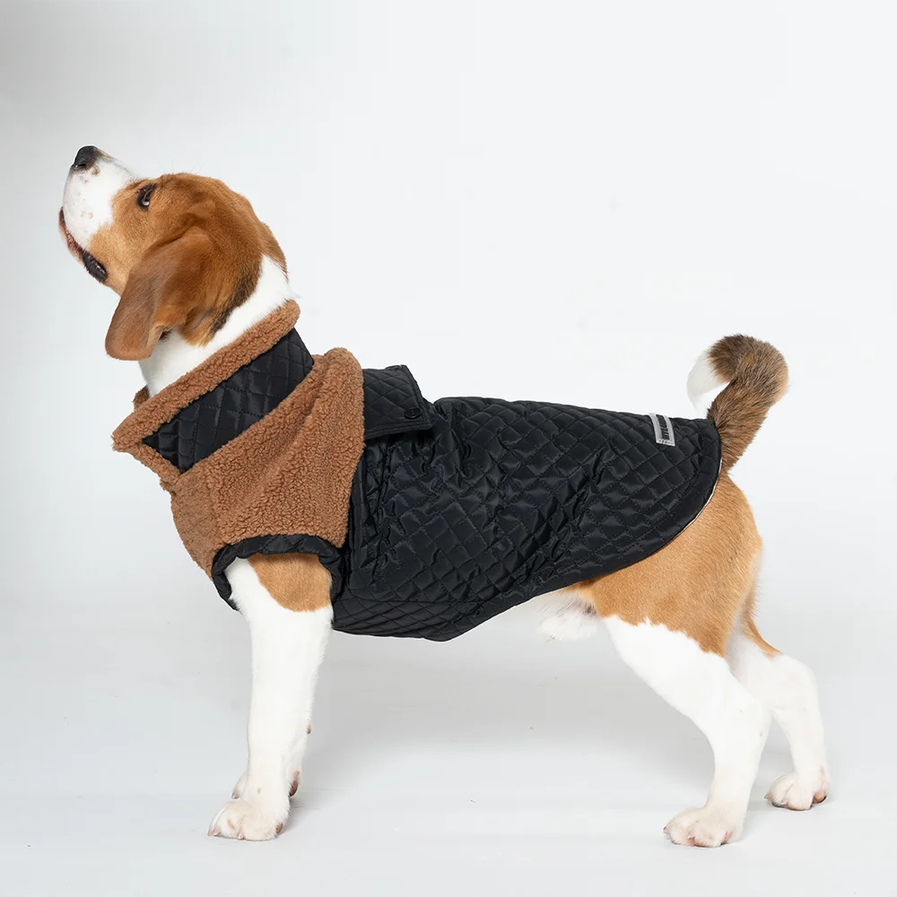 Abrigos para mascotas para perros, ropa acolchada de invierno para cachorros, chaqueta para mascotas al aire libre, ropa para perros pequeños y grandes para medianos - imagen 2