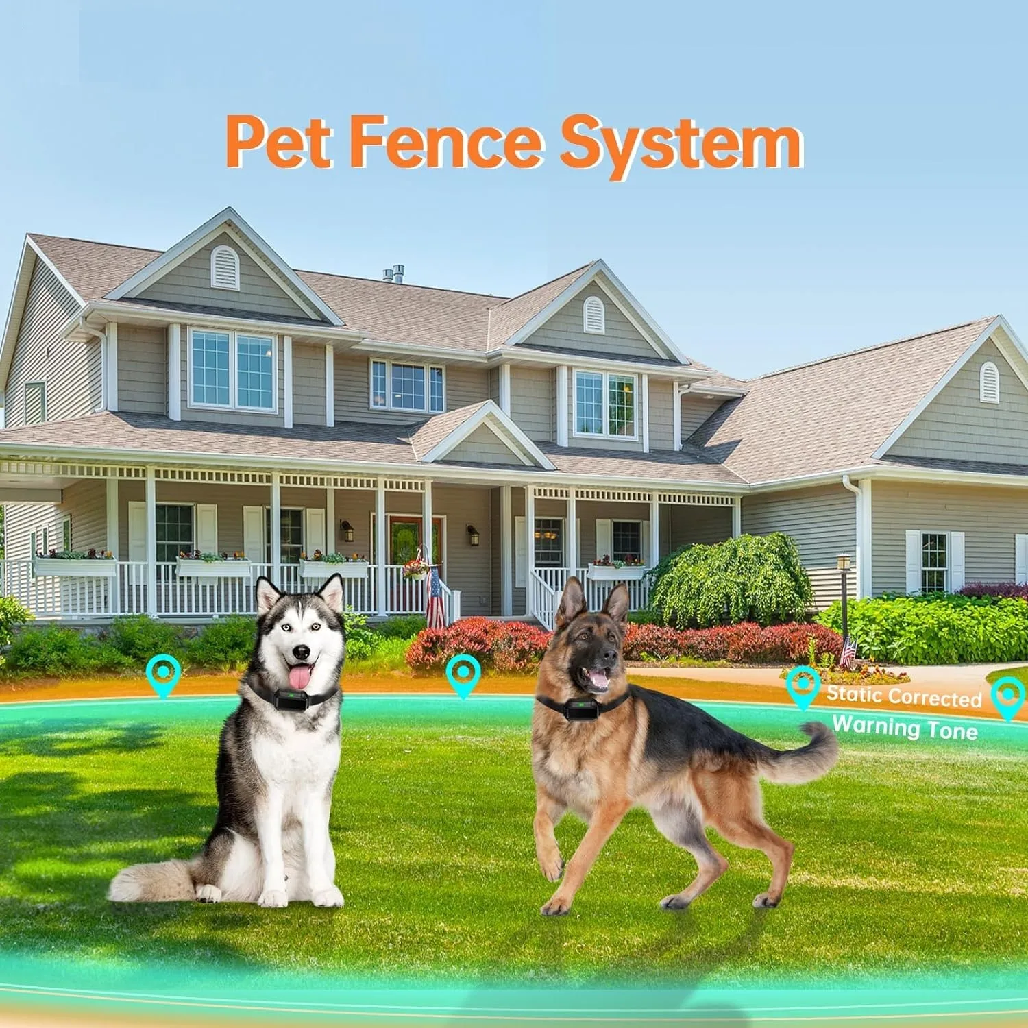 Valla GPS para perros: cerca inalámbrica sin cables y control de zona - imagen 5