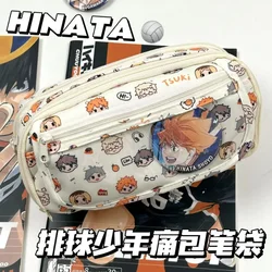 Estuche lápices Kawaii Anime Haikyuu!! para niños y estudiantes