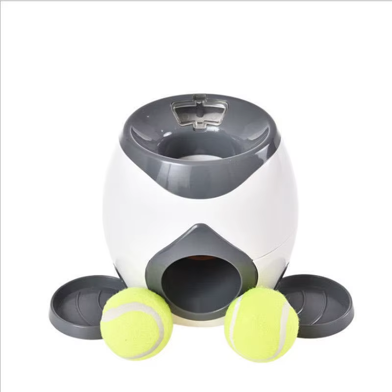 Lanzador de Pelotas para Perros - Juguete Interactivo y Dispensador