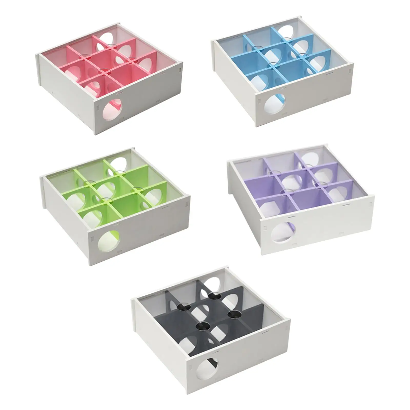  Hamster Maze Tunnel Puzzle Toy Playhouse House for Dwarf Hamster