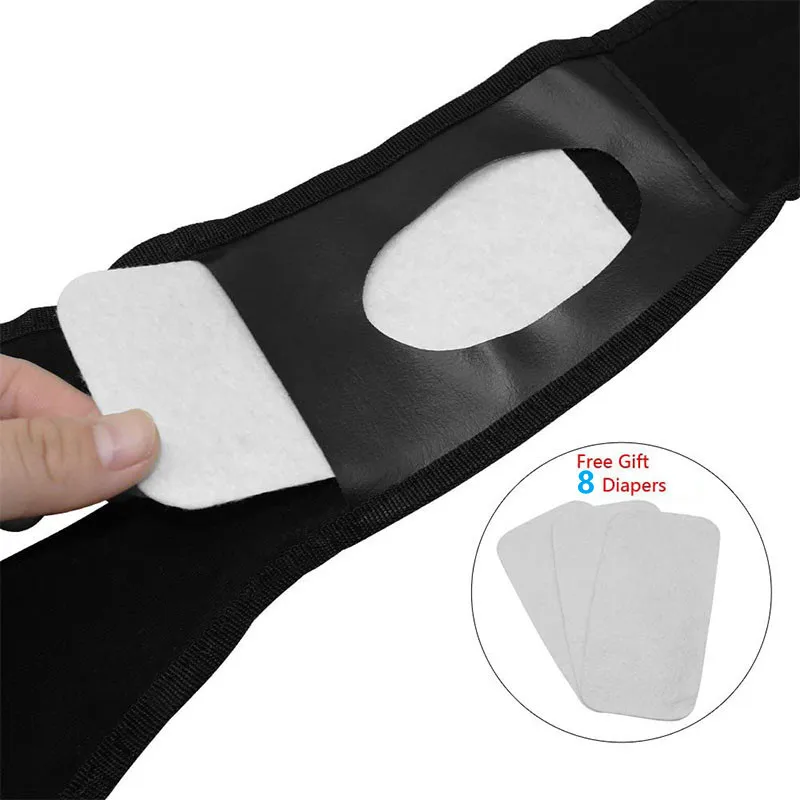 Pañales lavables para perros machos – Almohadillas absorbentes reutilizables - imagen 2