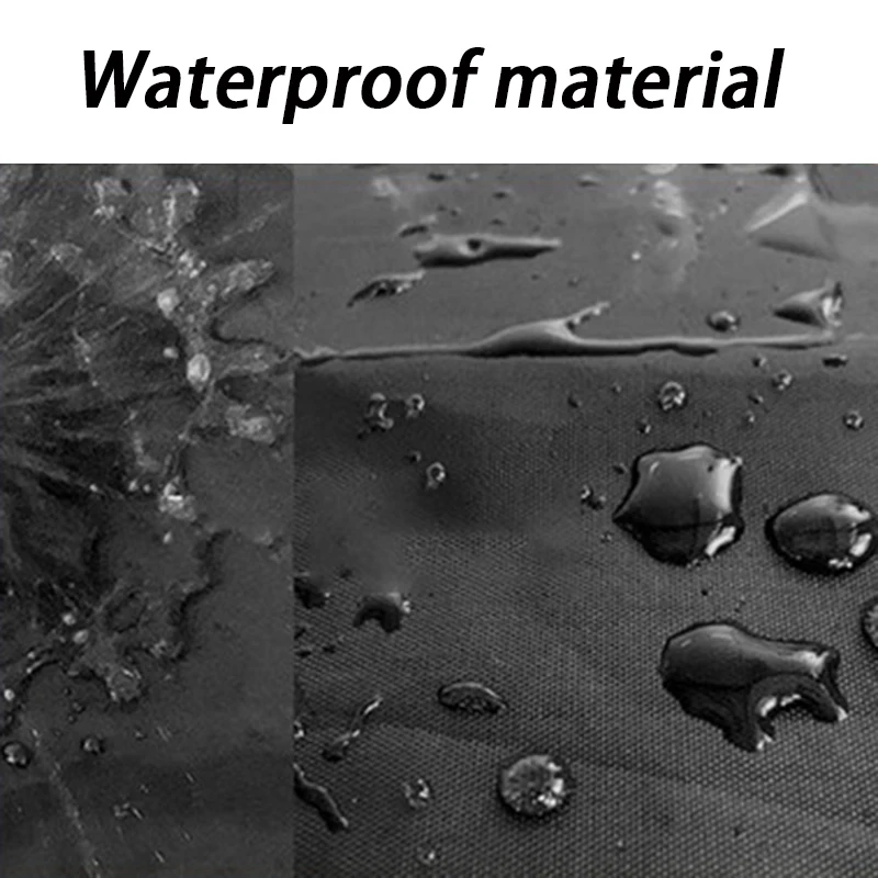 Cubierta impermeable para jaula de perrera para perros, tela Oxford a prueba de viento, cubiertas para perrera grande para perros, suministros portátiles plegables a prueba de sol para mascotas - imagen 5