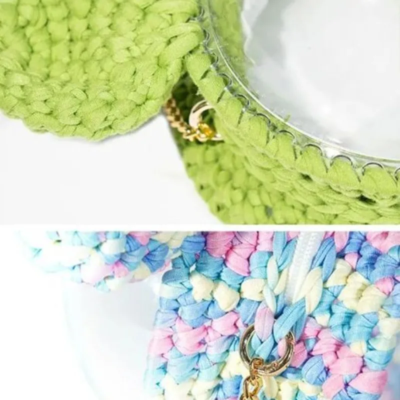 Bolso cruzado transparente para mascotas pequeñas, bolsa portátil cálida para caminar con pájaros y hámster, productos de nidos de viaje para mascotas, accesorios - imagen 5