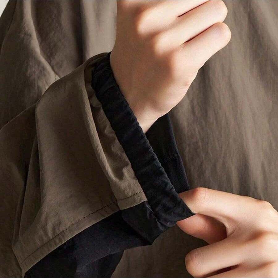 Chaleco largo antisuciedad, delantal de cocina impermeable con bolsillos, delantal de trabajo para pintura para mujer, delantal de belleza para salón de uñas - imagen 3