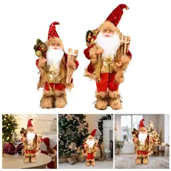 Figuras de Papá Noel para Navidad - Centro de mesa recopilable