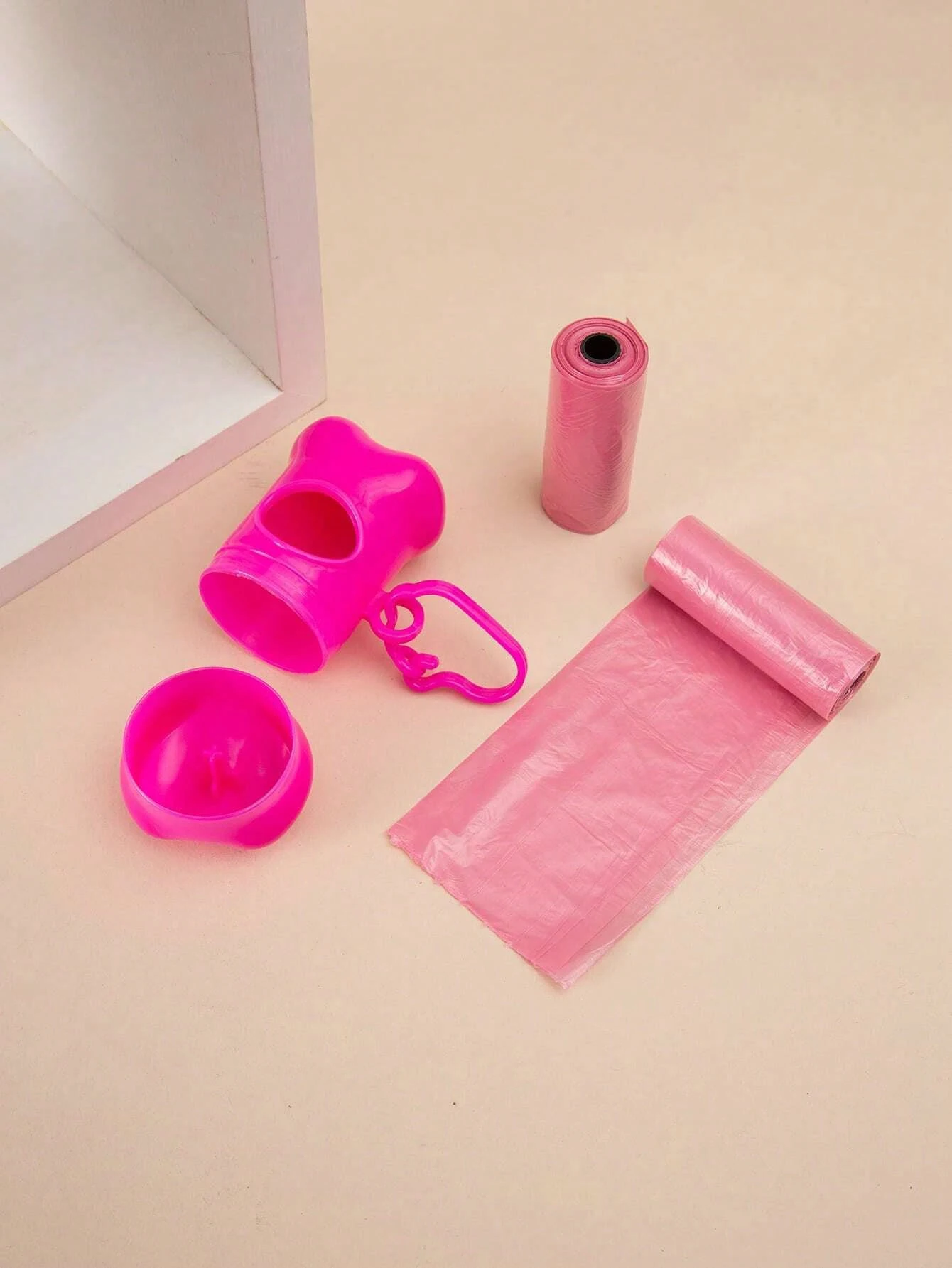 Dispensador hueso con gancho para bolsas de excrementos perro - imagen 5