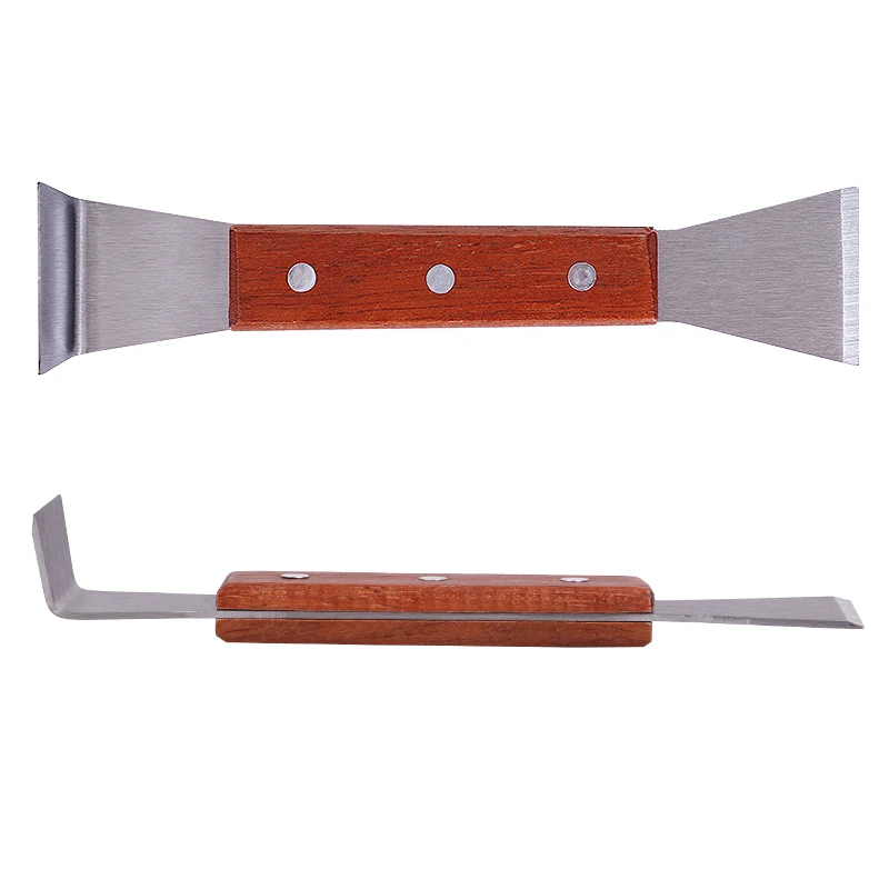 Cuchillo raspador de miel para colmena de apicultura, cuchillo de limpieza de colmena multifuncional de acero inoxidable, equipo de apicultura, 1 Uds. - imagen 3