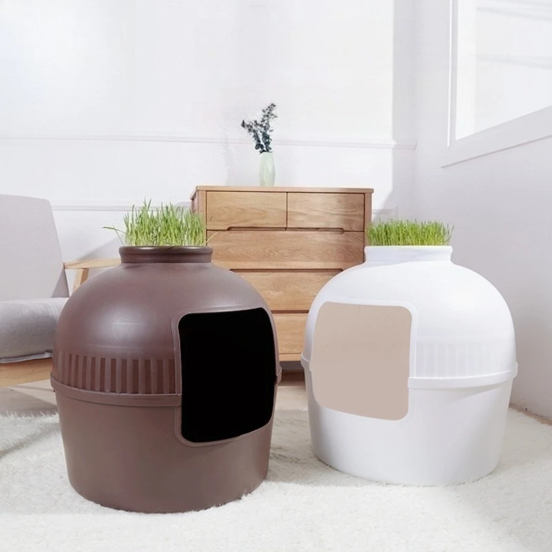 Casa de lujo para gatos de interior, casas para cachorros, muebles, accesorios, cama para gatitos, perros y gatitos, tapicería para mascotas, casa para gatos DIY - imagen 2