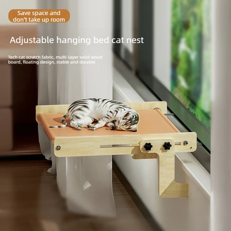 Cama colgante de ventana, hamaca para gatos y perros pequeños - imagen 4