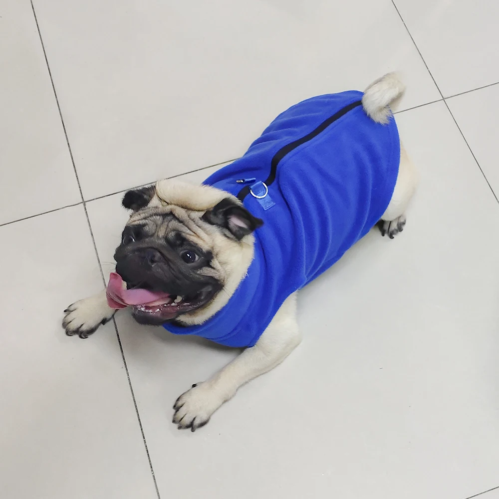 Chaleco de lana suave para cachorros, ropa para perros pequeños y medianos, traje cálido para mascotas, Bulldog Francés, Chihuahua, Shih Tzu, disfraz, accesorios para perros - imagen 5