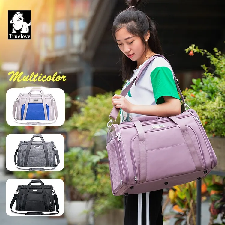 Truelove Pet Bag Breathable Large Space Foldable and Water-Pepellent Pet Backpack Outdoor Travel Use for Dog and Cat TLX3971 - imagen 2