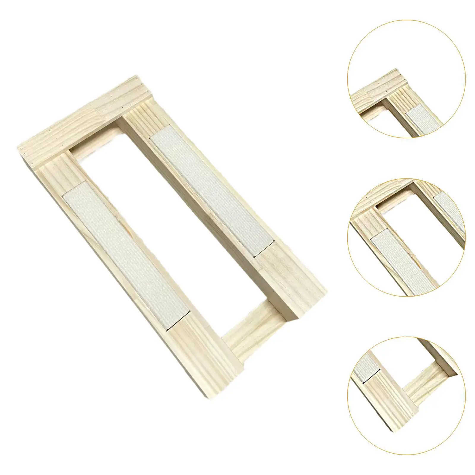 Cat Breeding Supplies Wooden Elevated Scratching Resistant Scratching Board