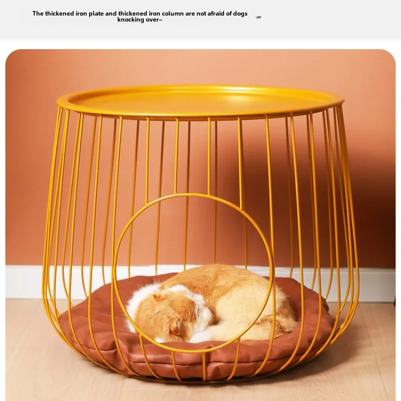 Mesa de centro multifuncional para el hogar, nido para gatos, mesa transportadora de verano, taburete, productos para mascotas para las cuatro estaciones, mesita de noche para interior de casa - imagen 2