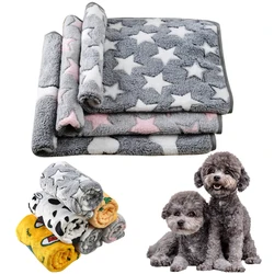 Estera de cama para perros - manta suave Bulldog y Chihuahua