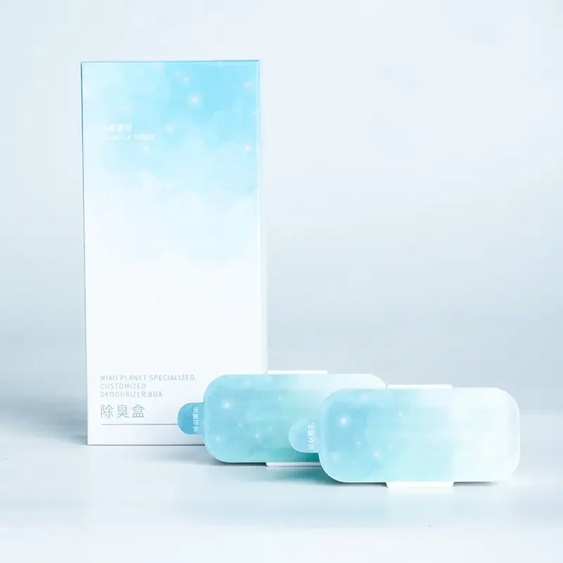 Petree-caja de arena automática para gatos, cajas de esterilización y desodorización, desodorante de aceite esencial de plantas naturales no tóxicas, purificador de aire - imagen 5