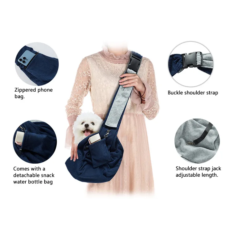 Mochila de transporte para gatos de gran capacidad - transpirable - imagen 4