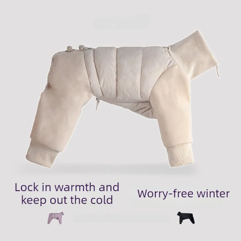 Abrigo de invierno para perros Whippet y Fox Terrier - imagen 4