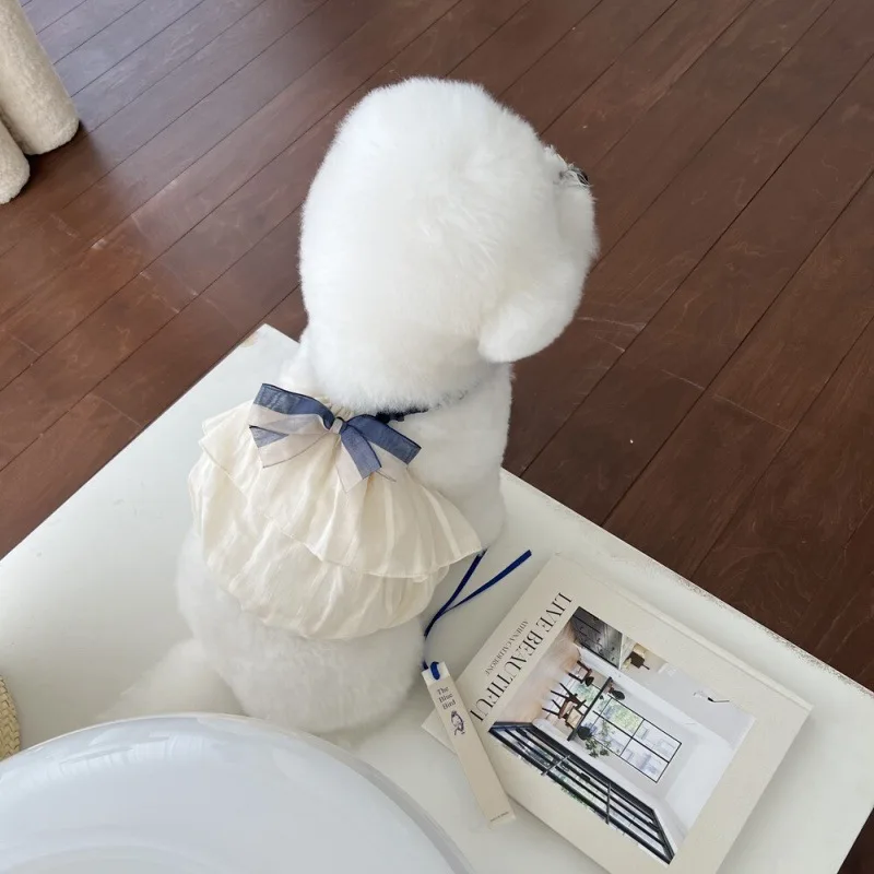Vestido de Primavera para perros pequeños – Falda floral ligera