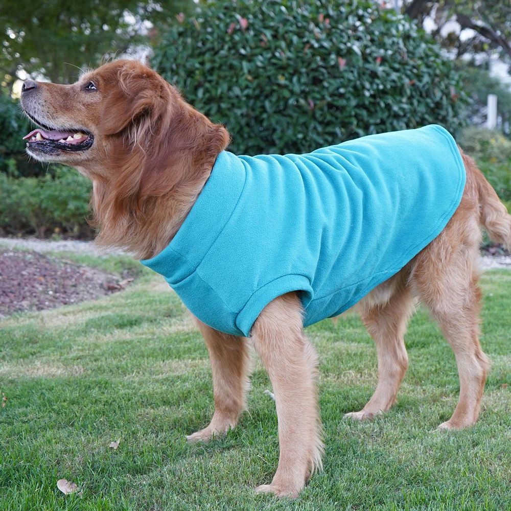 Chaqueta de lana para perros y gatos S a 8XL, ropa para mascotas de primavera y otoño para perros pequeños, medianos y grandes, chaleco para perros grandes, jerséis para gatitos - imagen 4