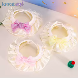 Collar con lazo de encaje para gatos y perros pequeños