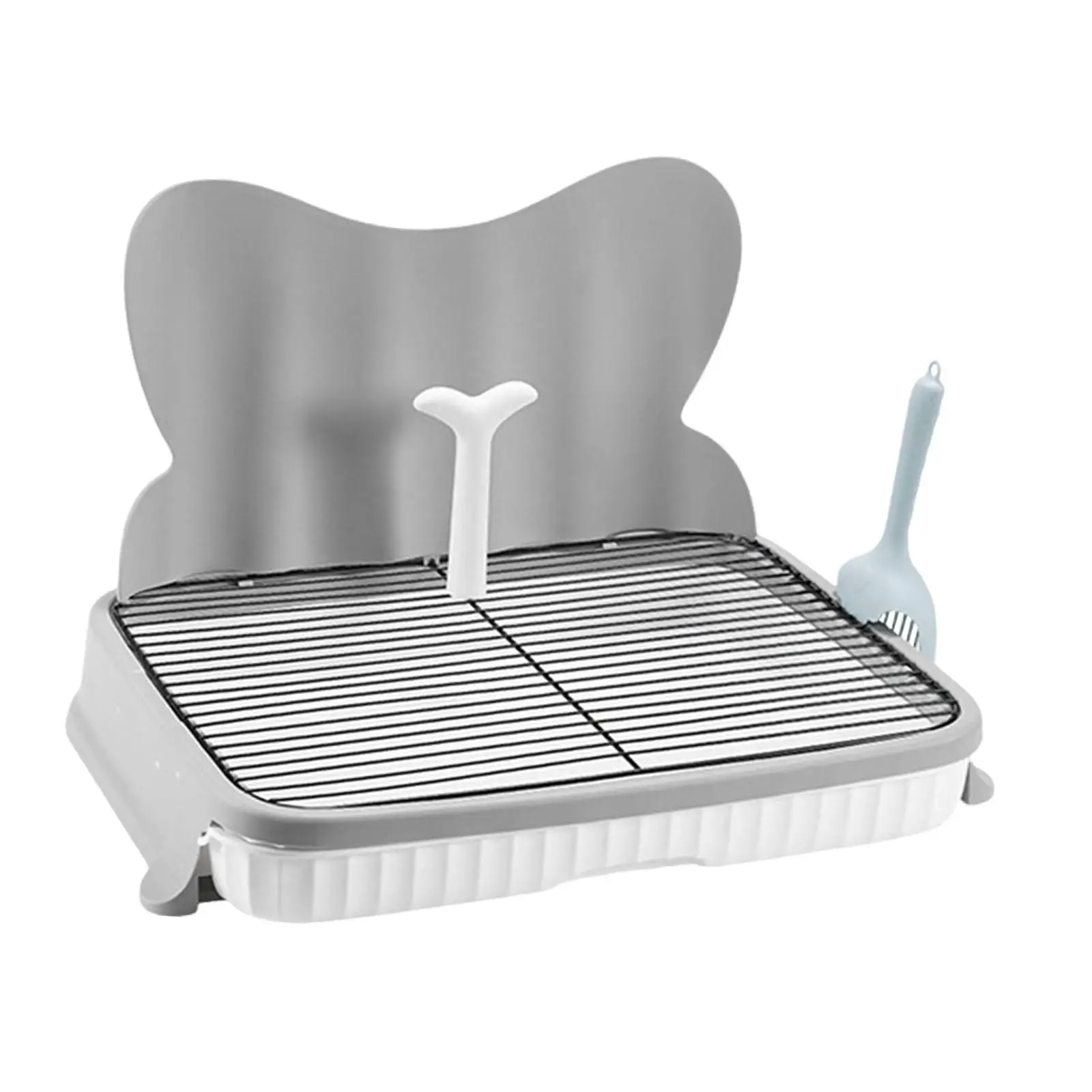 Dog Toilet Sturdy Urine Pad Training Tool Waterproof Fast Cleaning with Splash