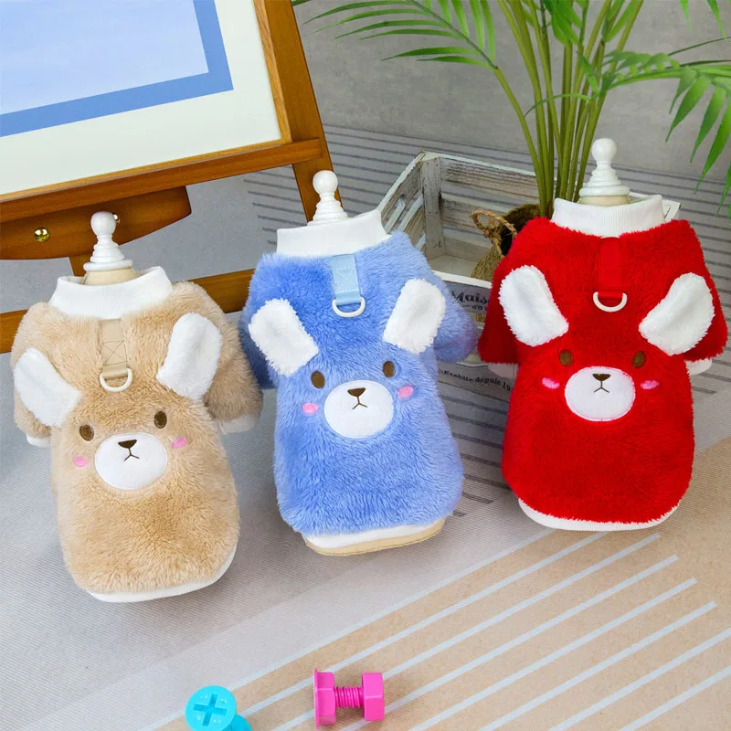 Sudaderas con capucha de felpa, jerseys cálidos de invierno, ropa con anillo en D para perros pequeños y medianos, sudadera para cachorros tipo perro salchicha, disfraz XL