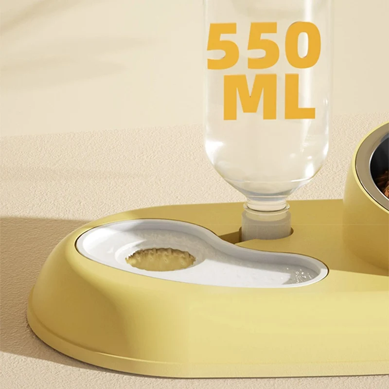 HOOPET-cuenco para gatos, comida para perros pequeños, cuencos de agua para alimentación, juego para gatos, perros, bebedero para mascotas, cuencos, suministros para mascotas - imagen 2