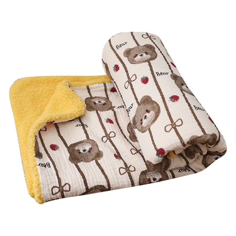 Manta de invierno para perros, almohada de empalme de felpa Floral, manta de felpa cálida para dormir en invierno, accesorios suaves para perros pequeños - imagen 5