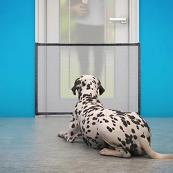 Barrera plegable para perros - Valla interior de seguridad domestica