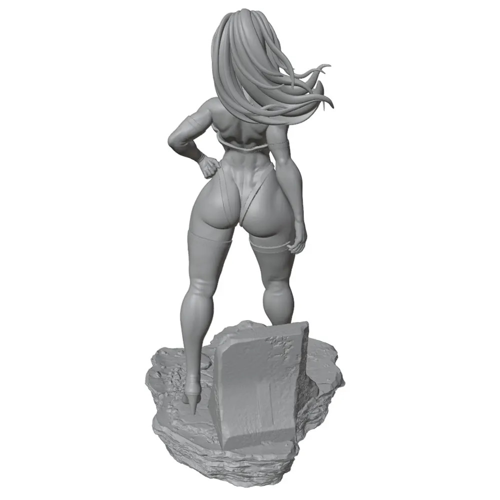 Kit estatua resina 3D sin pintar para gatos – Regalo Navidad Halloween - imagen 4