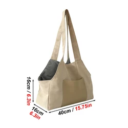 Bolsa transporte perros gatos refrescante verano transpirable portátil