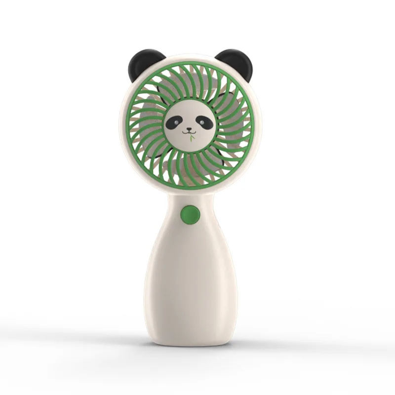 Ventiladores de carga USB para mascotas, ventilador de mano con dibujos de Panda, pequeño ventilador de bolsillo, Mini ventiladores eléctricos portátiles, productos para mascotas - imagen 5