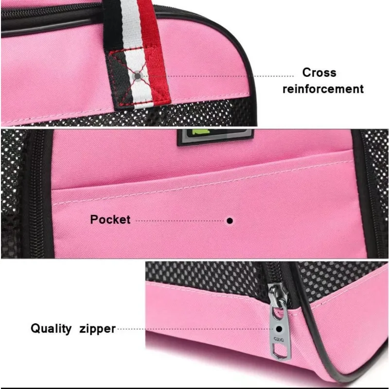 Bolsa de transporte para gato, bolso de un hombro, portátil, cálido, a la moda, para perro pequeño, oso de peluche - imagen 4